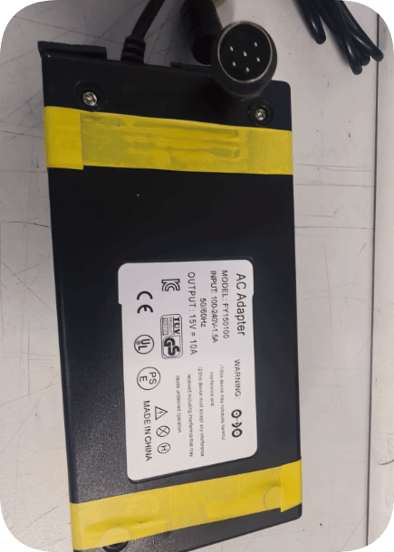 *Brand NEW*15V 10A AC Power Adapter 6-Pin/6-Hole FY150100 Charger/Transformer for Video Microscope Power Suppl